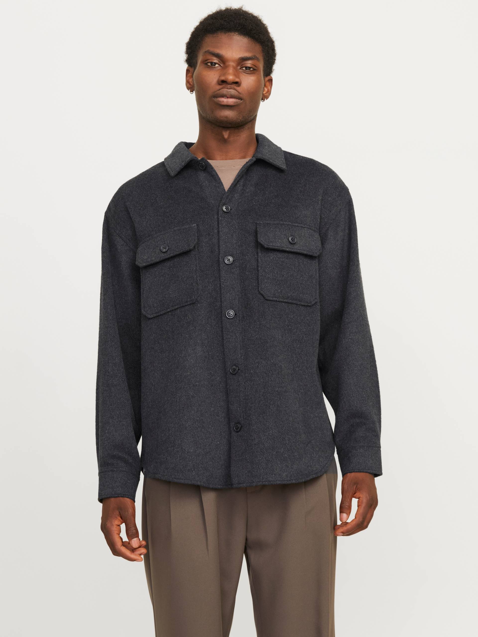 Jack & Jones Langarmhemd »JJEBRADLEY OLLIE OVERSHIRT LS NOOS« von jack & jones