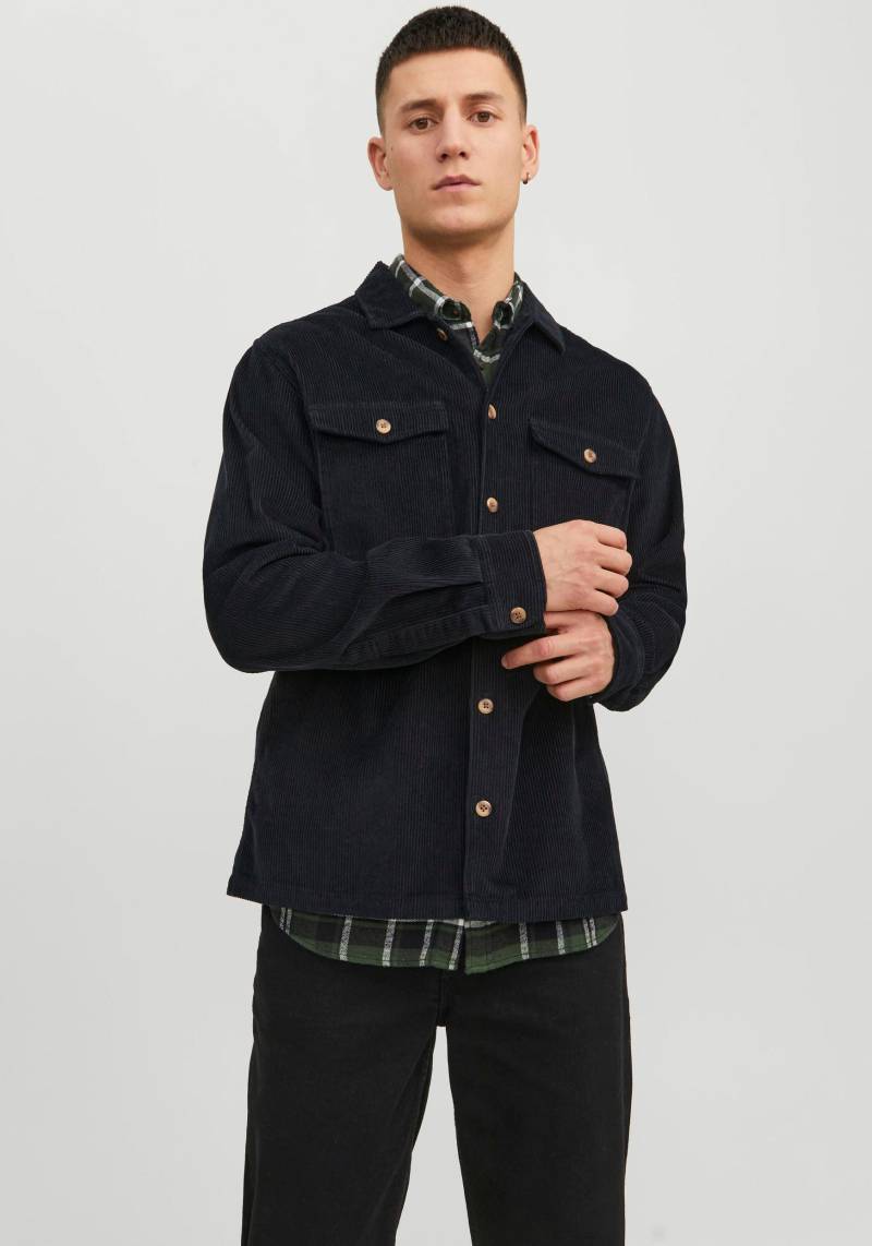 Jack & Jones Langarmhemd »JJEDALLAS CORDUROY OVERSHIRT LS SN« von jack & jones