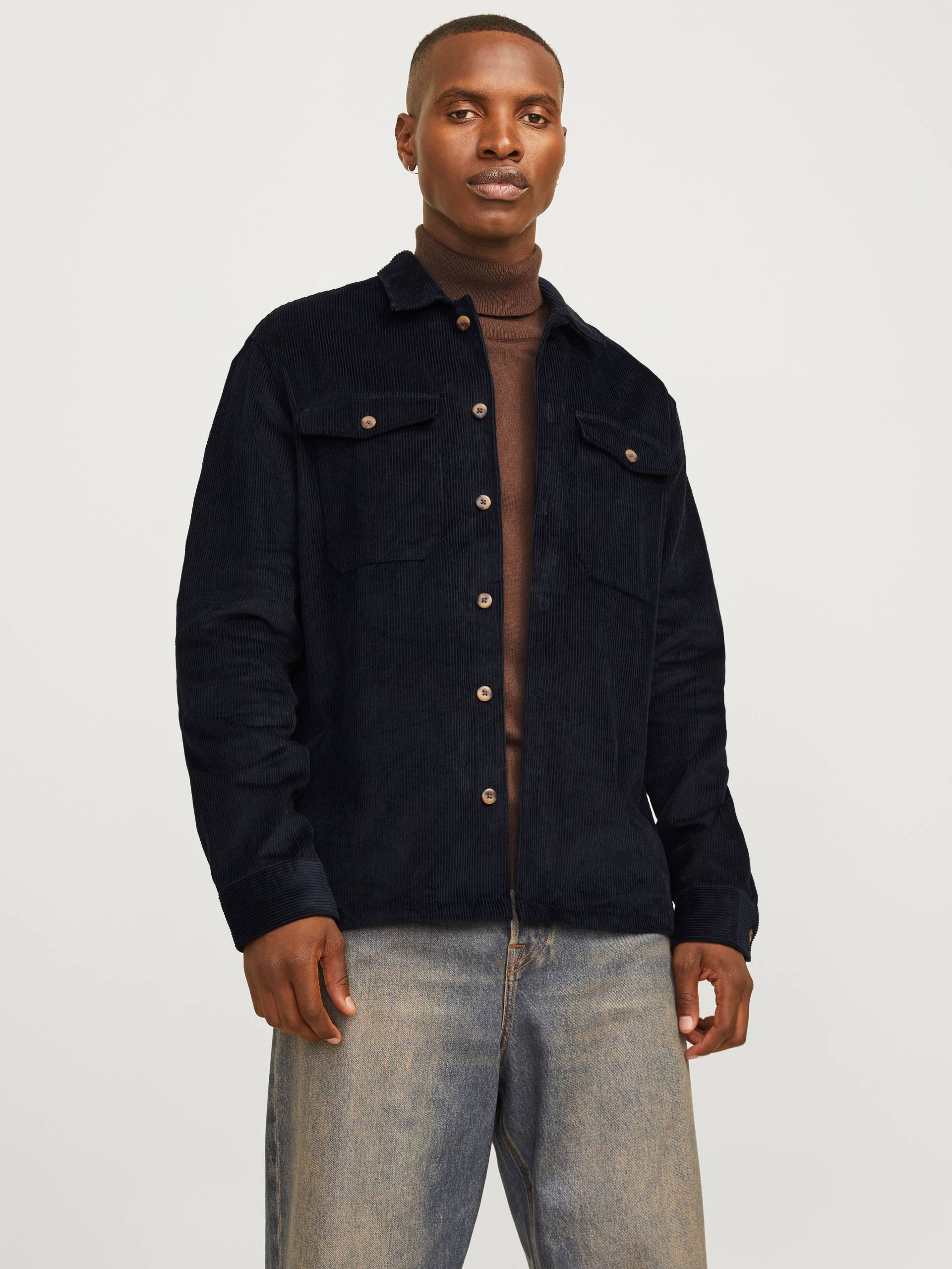 Jack & Jones Langarmhemd »JJEEDDIE CORDUROY OVERSHIRT LS SN« Jack & Jones Langarmhemd »JJEEDDIE CORDUROY OVERSHIRT LS SN« von jack & jones