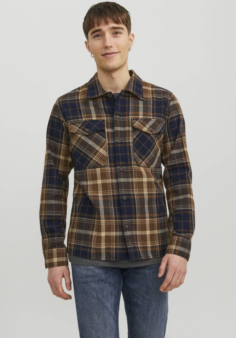 Jack & Jones Langarmhemd »JJEEDDIE OVERSHIRT LS NOOS« von jack & jones