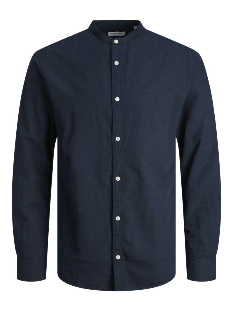 Jack & Jones Langarmhemd »JJELINEN BLEND BAND SHIRT LS SN« von jack & jones