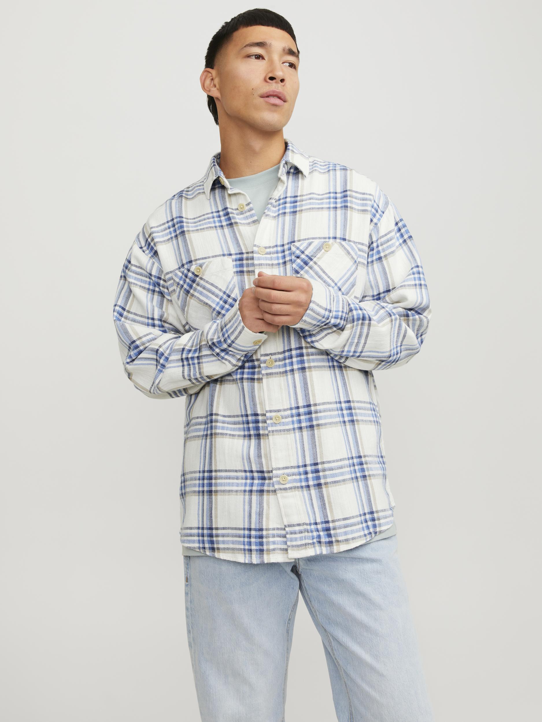 Jack & Jones Langarmhemd »JJEMICHAEL OVERSHIRT LS SN« von jack & jones