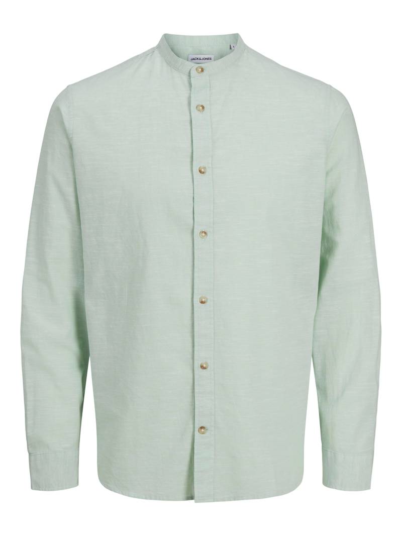 Jack & Jones Langarmhemd »JJESUMMER BAND SHIRT LS SN«, mit Bandkragen von jack & jones