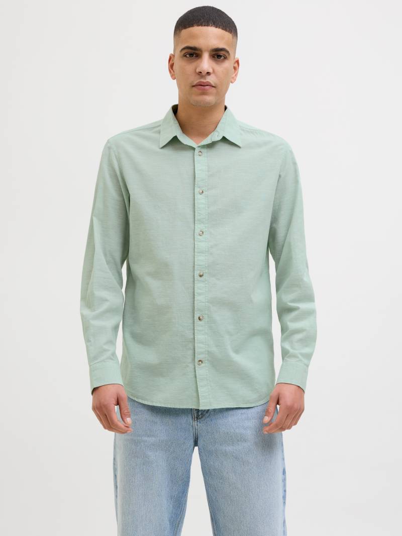 Jack & Jones Langarmhemd »JJESUMMER SHIRT LS SN«, mit Hemdkragen von jack & jones