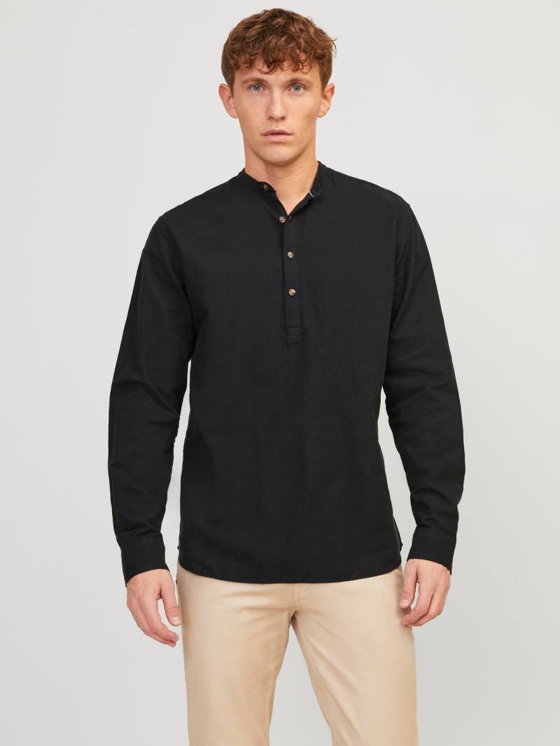 Jack & Jones Langarmhemd »JJESUMMER TUNIC LINEN BLEND SHIRT LS SN« von jack & jones