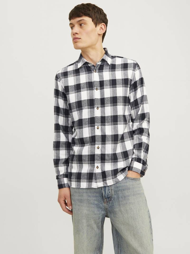 Jack & Jones Langarmhemd »JJJOSHUA FALL BUFFALO SHIRT LS« von jack & jones