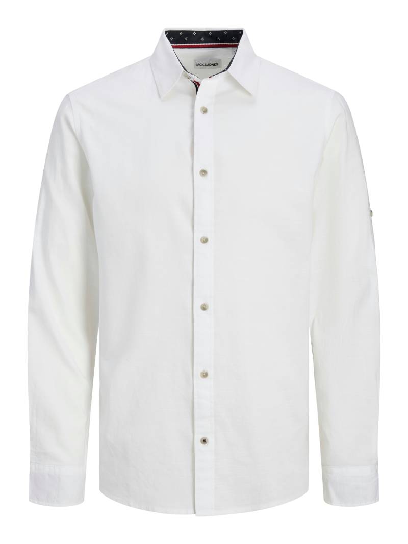 Jack & Jones Langarmhemd »JJPIERRE SLUB DETAIL SHIRT LS« von jack & jones