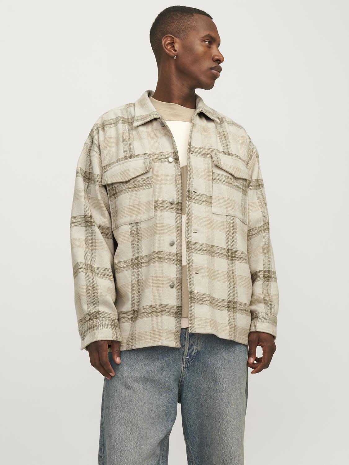 Jack & Jones Langarmhemd »JORVESTERBRO CHECK OVERSHIRT LS SN« von jack & jones