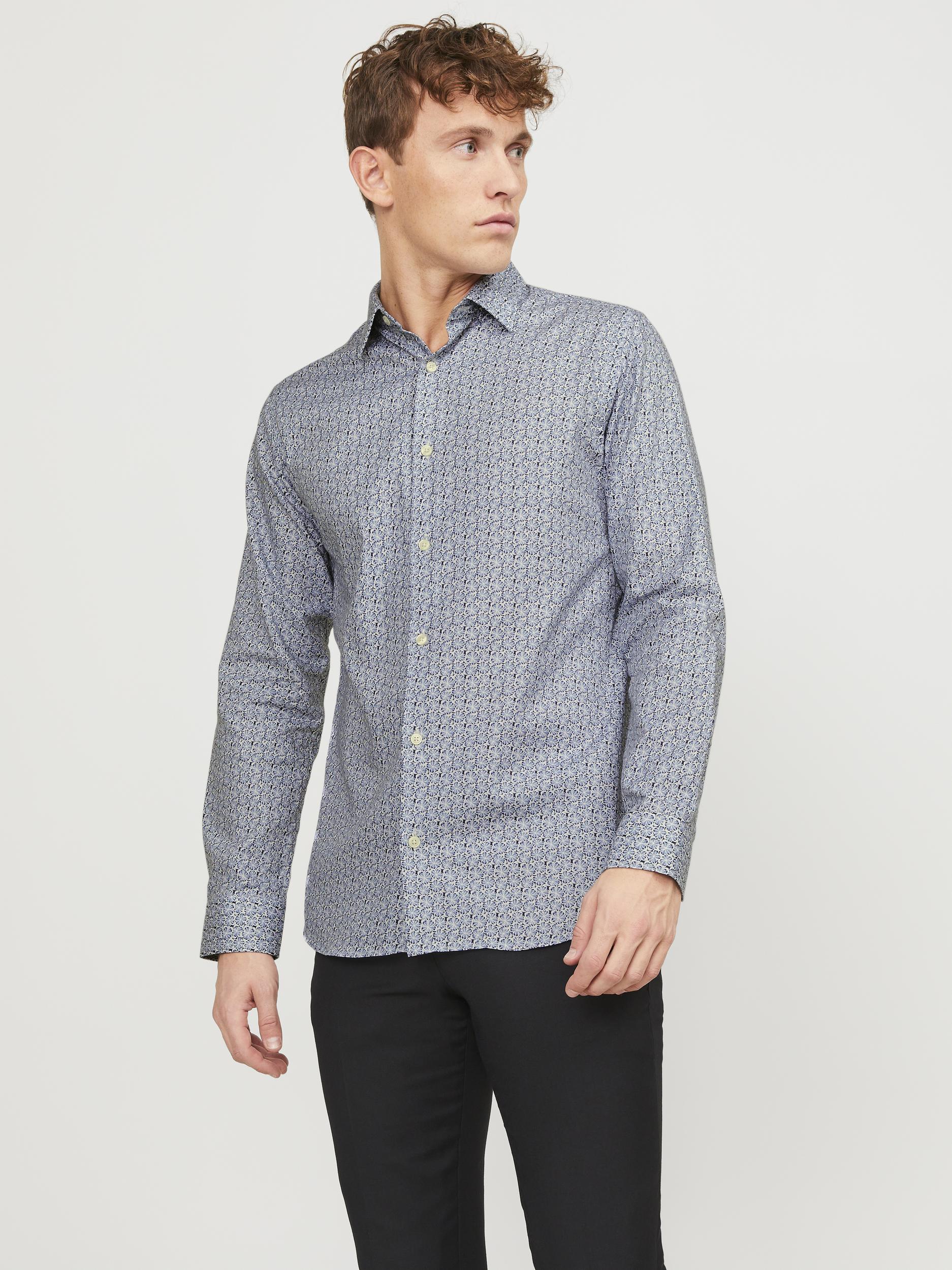 Jack & Jones Langarmhemd »JPRBLANORDIC PRINT SHIRT L/S SN« von jack & jones