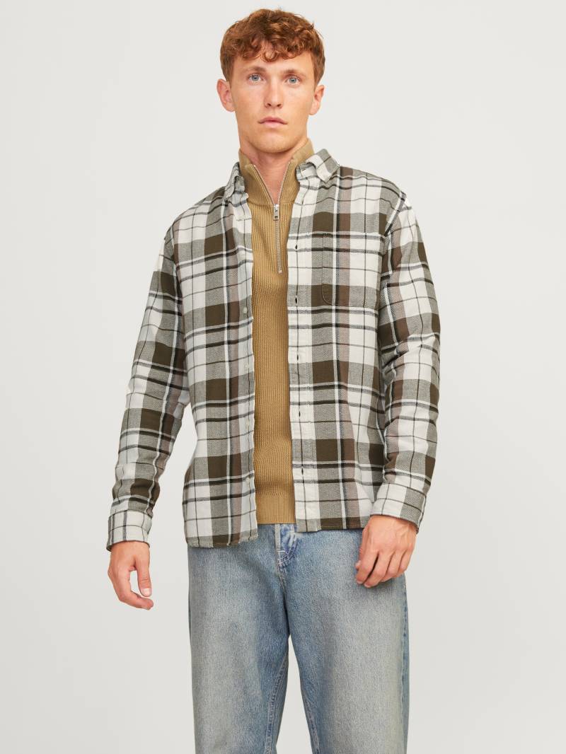 Jack & Jones Langarmhemd »JPRBLUBROOK CHECK STRUCTURE L/S SHIRT SN« von jack & jones