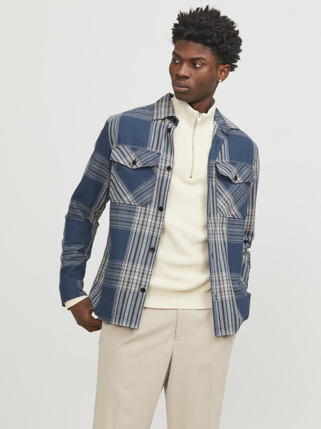 Jack & Jones Langarmhemd »JPRCCROY SPRING CHECK OVERSHIRT L/S SN« von jack & jones