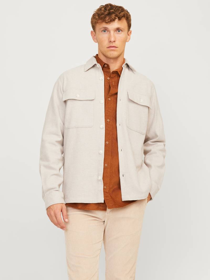 Jack & Jones Langarmhemd »JPRRAYMOND MELANGE SOLID LS OVERSHIRT SN« von jack & jones