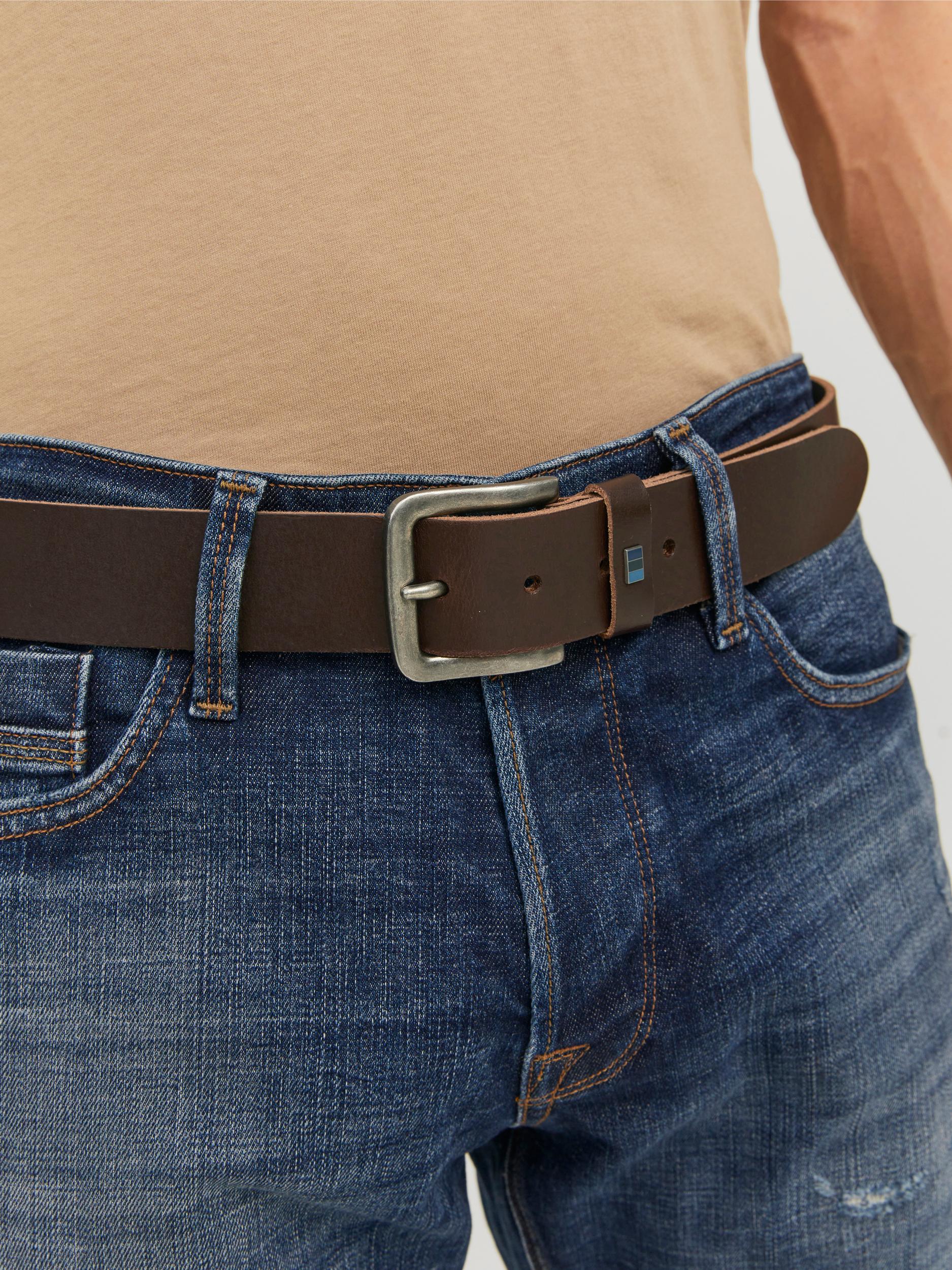 Jack & Jones Ledergürtel »JACFLAG LEATHER BELT 4 CM NOOS« Jack & Jones Ledergürtel »JACFLAG LEATHER BELT 4 CM NOOS« von jack & jones