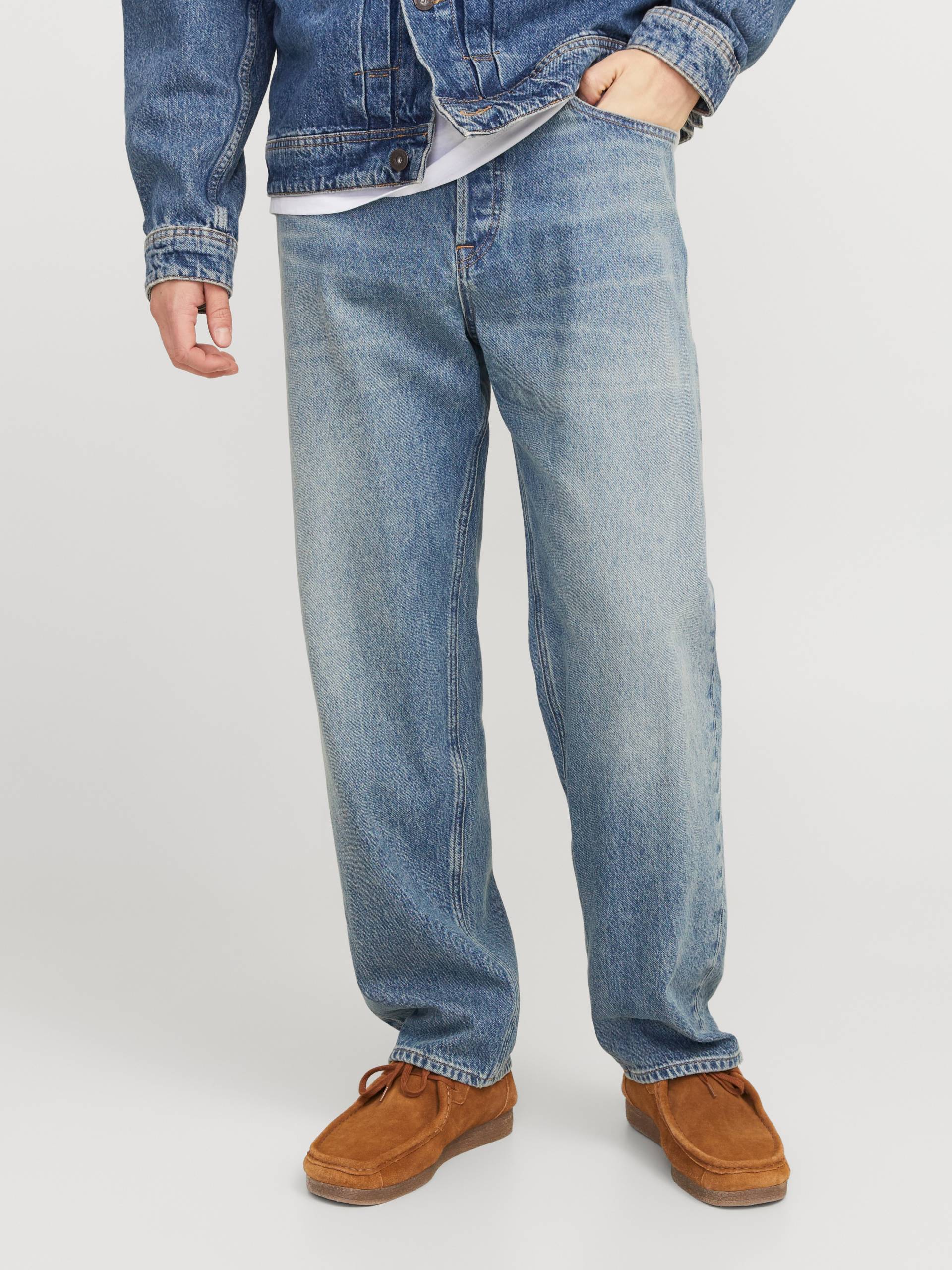 Jack & Jones Loose-fit-Jeans »JJIEDDIE JJORIGINAL MF 710« von jack & jones