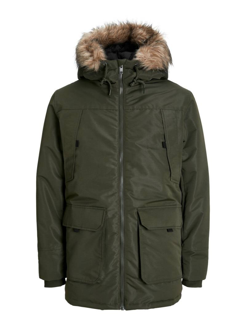 Jack & Jones Parka »JJECONSTRUCT FAUX FUR PARKA SN«, mit Kapuze von jack & jones