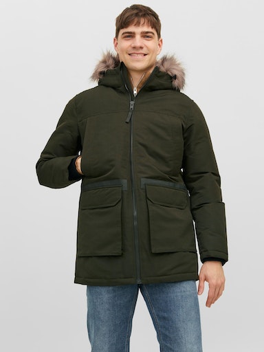 Jack & Jones Parka »JJEWING PARKA SN«, mit Kapuze von jack & jones