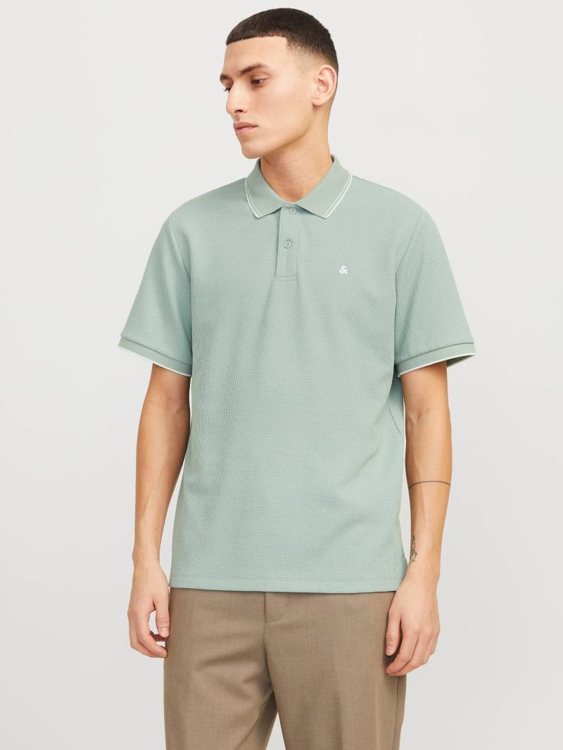 Jack & Jones Poloshirt »JJEAUSTIN POLO SS NOOS«, mit Logo Stickerei von jack & jones