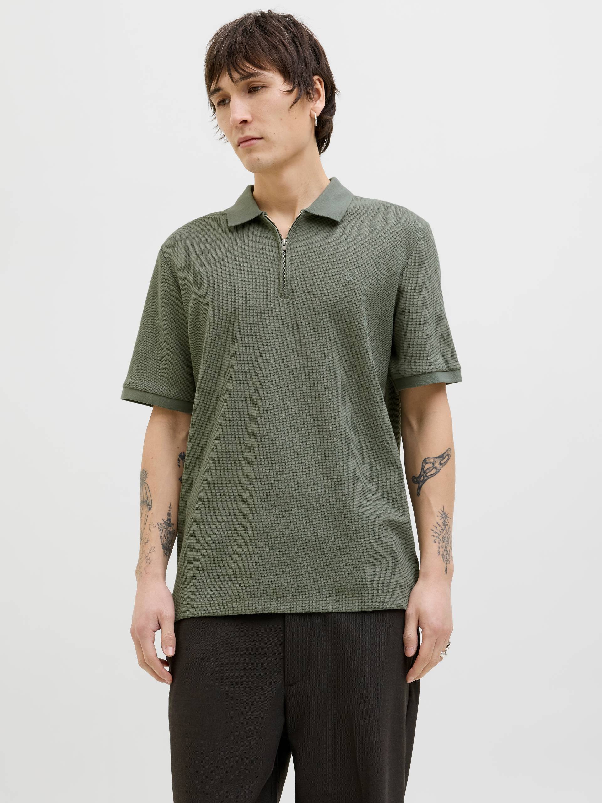 Jack & Jones Poloshirt »JJEAUSTIN ZIP POLO SS NOOS« Jack & Jones Poloshirt »JJEAUSTIN ZIP POLO SS NOOS« von jack & jones
