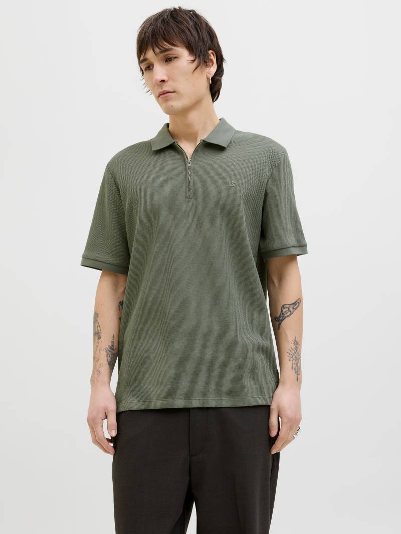 Jack & Jones Poloshirt »JJEAUSTIN ZIP POLO SS NOOS« von jack & jones