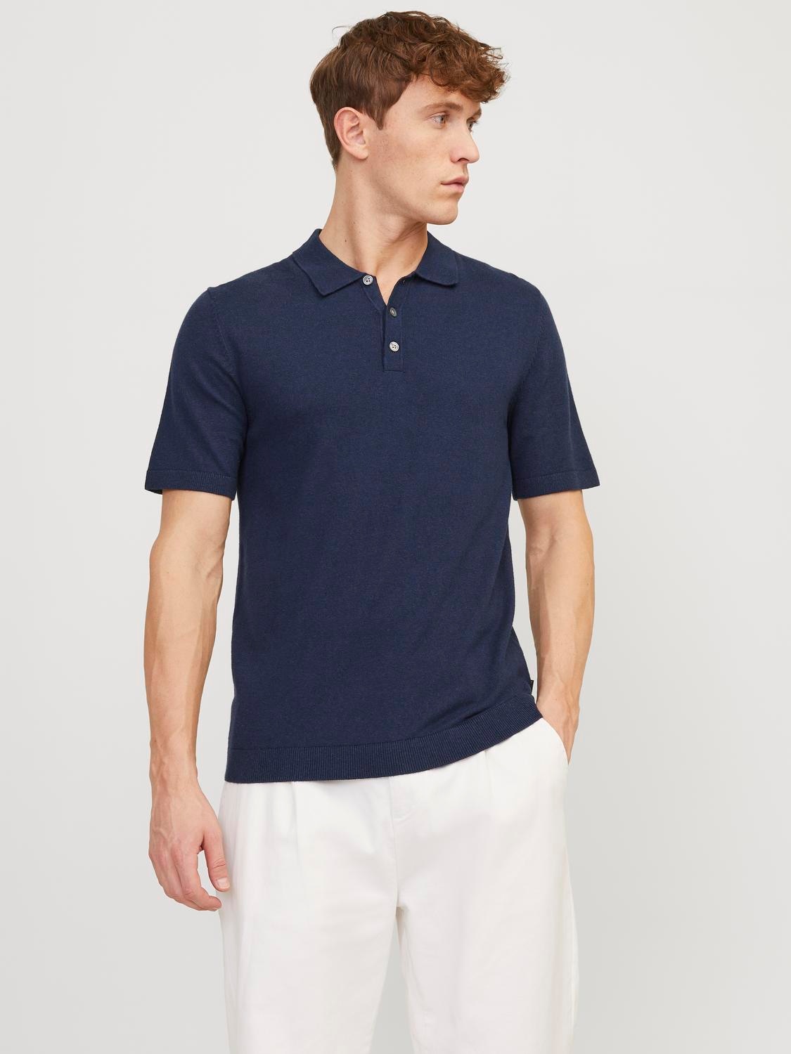 Jack & Jones Poloshirt »JJEEMIL KNIT POLO S/S SN« von jack & jones