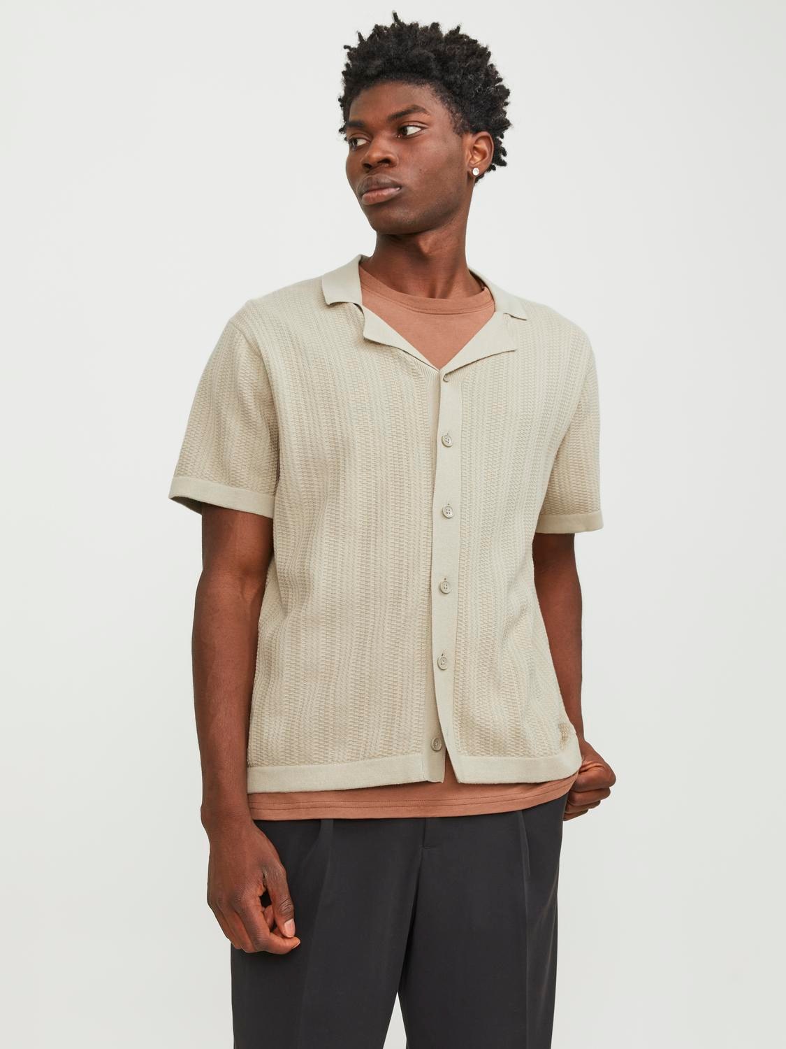 Jack & Jones Poloshirt »JORVALENCIA STRUCTURE KNIT SS POLO SN« von jack & jones