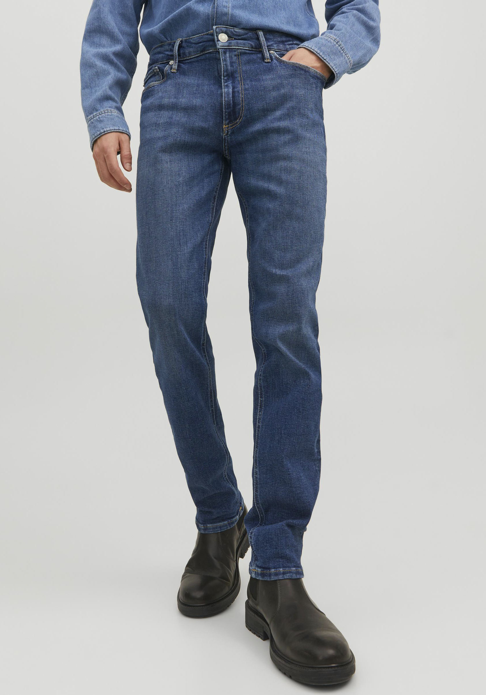 Jack & Jones Regular-fit-Jeans »JJICLARK JJEVAN AM SN« von jack & jones