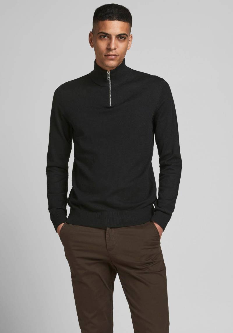 Jack & Jones Rundhalspullover »EMIL KNIT HALF ZIP« von jack & jones