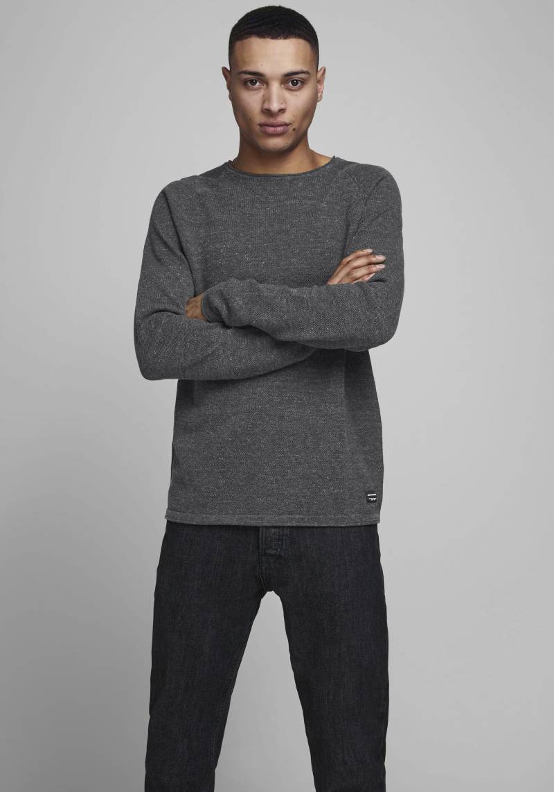 Jack & Jones Rundhalspullover »HILL KNIT« von jack & jones