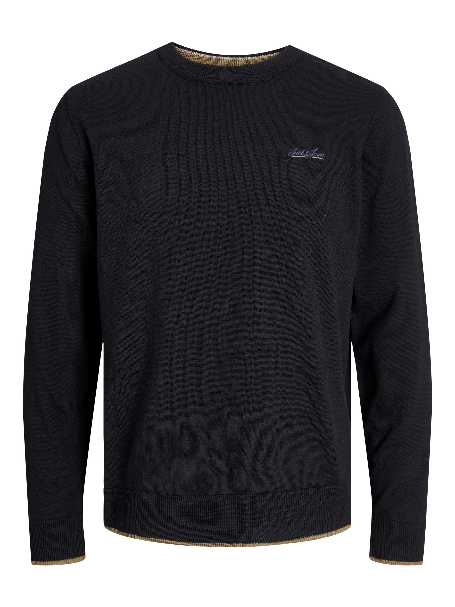 Jack & Jones Rundhalspullover »JJBRANDY KNIT CREW NECK« von jack & jones