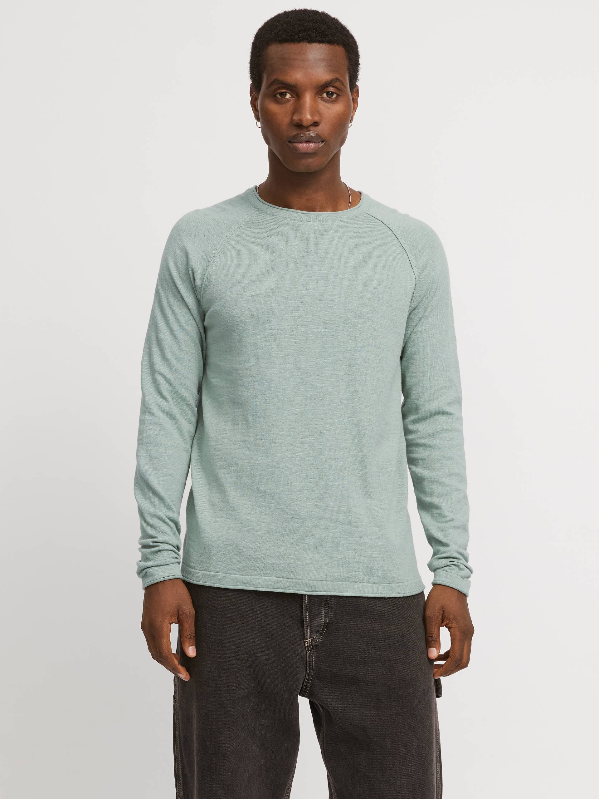 Jack & Jones Rundhalspullover »JJEBREEZE KNIT CREW NECK SN«, mit Rundhalsausschnitt von jack & jones