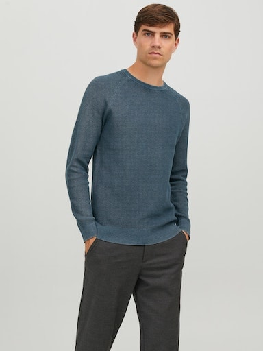 Jack & Jones Rundhalspullover »JJEMATT KNIT CREW NECK NOOS« von jack & jones