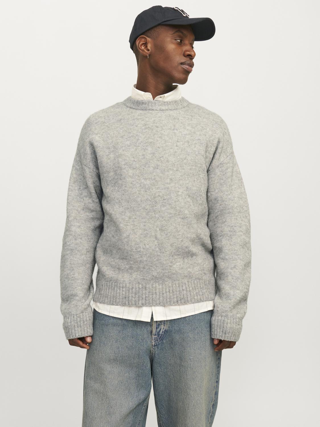 Jack & Jones Rundhalspullover »JOROLLIE KNIT CREW NECK SN« von jack & jones