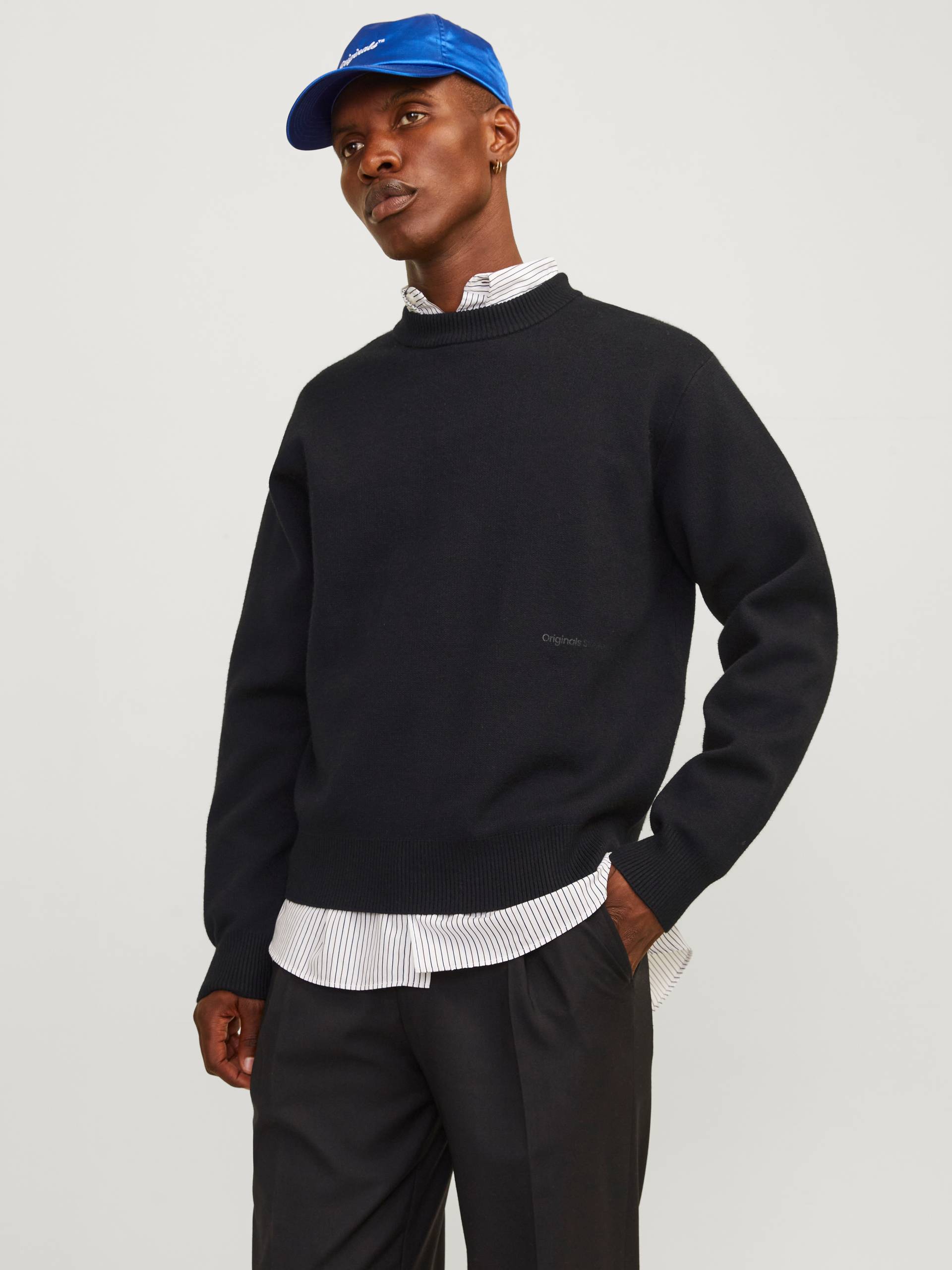 Jack & Jones Rundhalspullover »JORVESTERBRO KNIT CREW NECK SN« von jack & jones