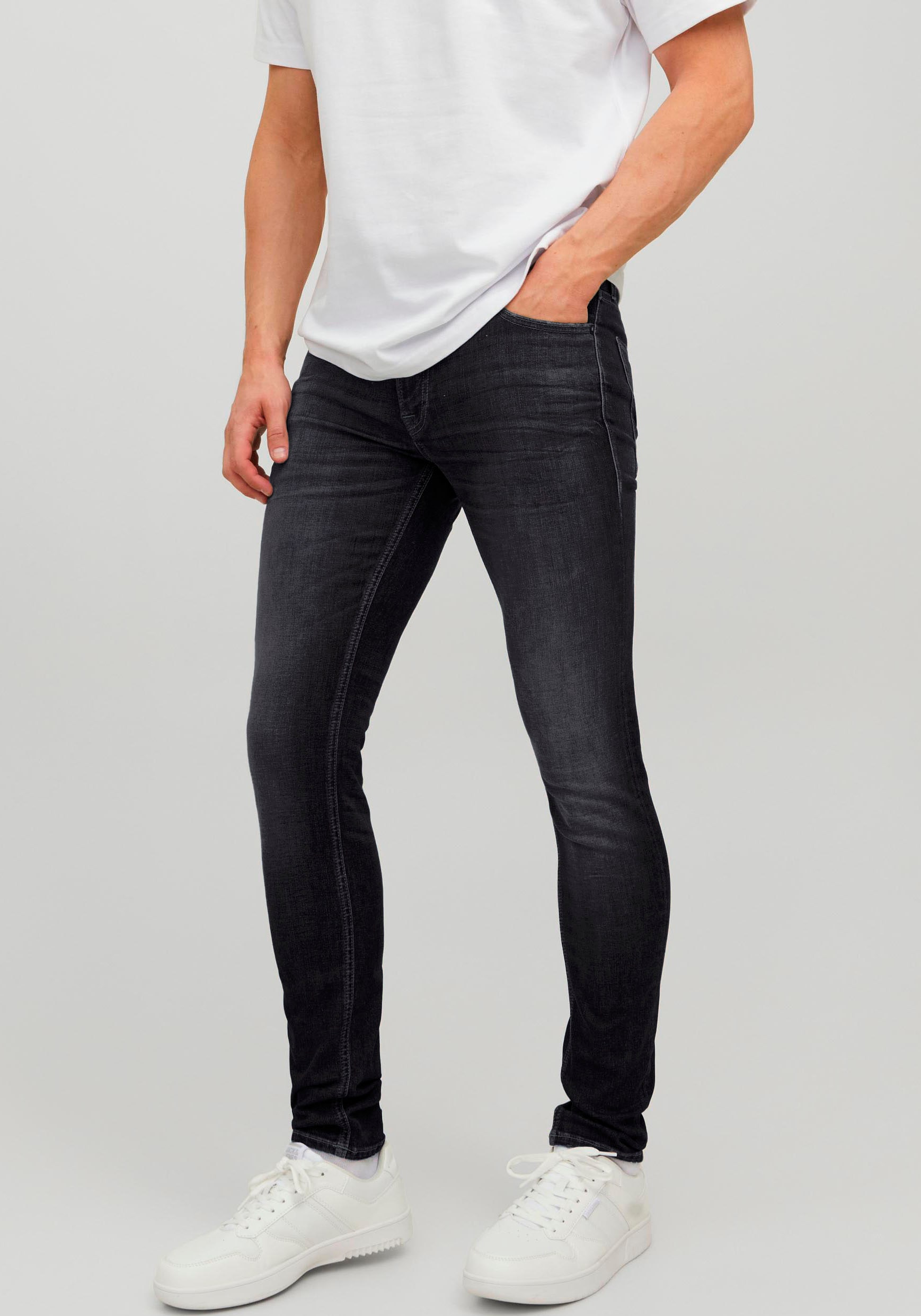 Jack & Jones Skinny-fit-Jeans »JJILIAM JJORIGINAL JOS 047 50SPS« Jack & Jones Skinny-fit-Jeans »JJILIAM JJORIGINAL JOS 047 50SPS« von jack & jones