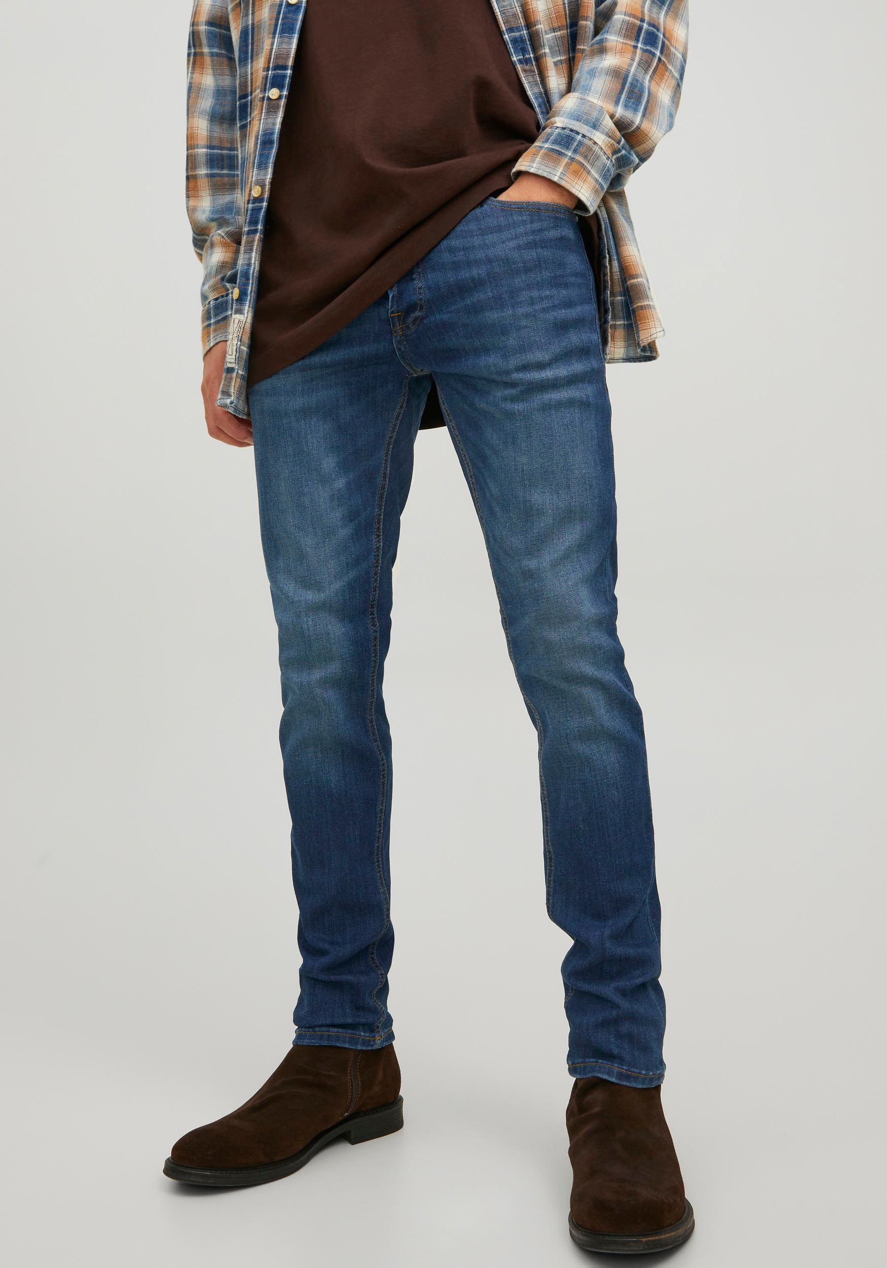 Jack & Jones Slim-fit-Jeans »JJIGLENN JJORIGINAL CB 774 NOOS« Jack & Jones Slim-fit-Jeans »JJIGLENN JJORIGINAL CB 774 NOOS« von jack & jones