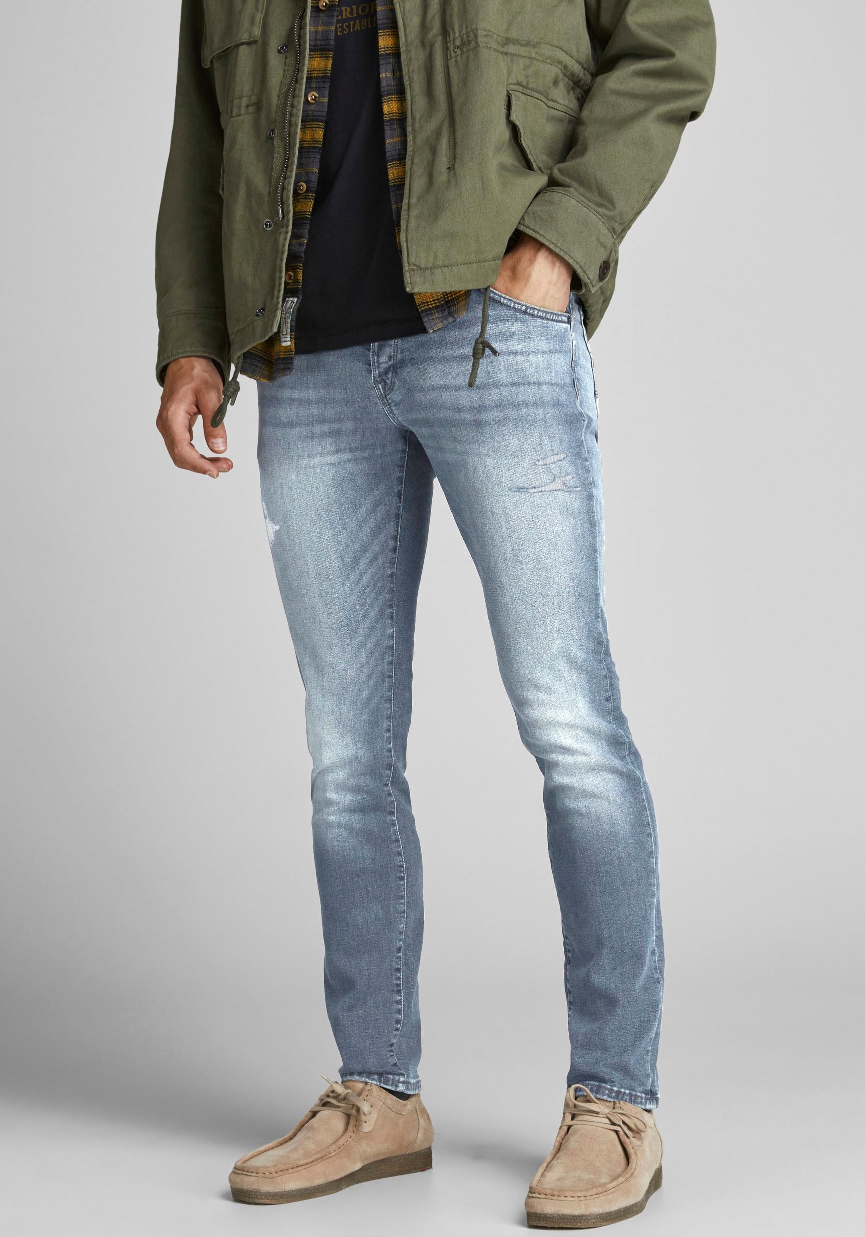 Jack & Jones Slim-fit-Jeans »JJIGLENN JJFOX AGI 304 50SPS NOOS« von jack & jones