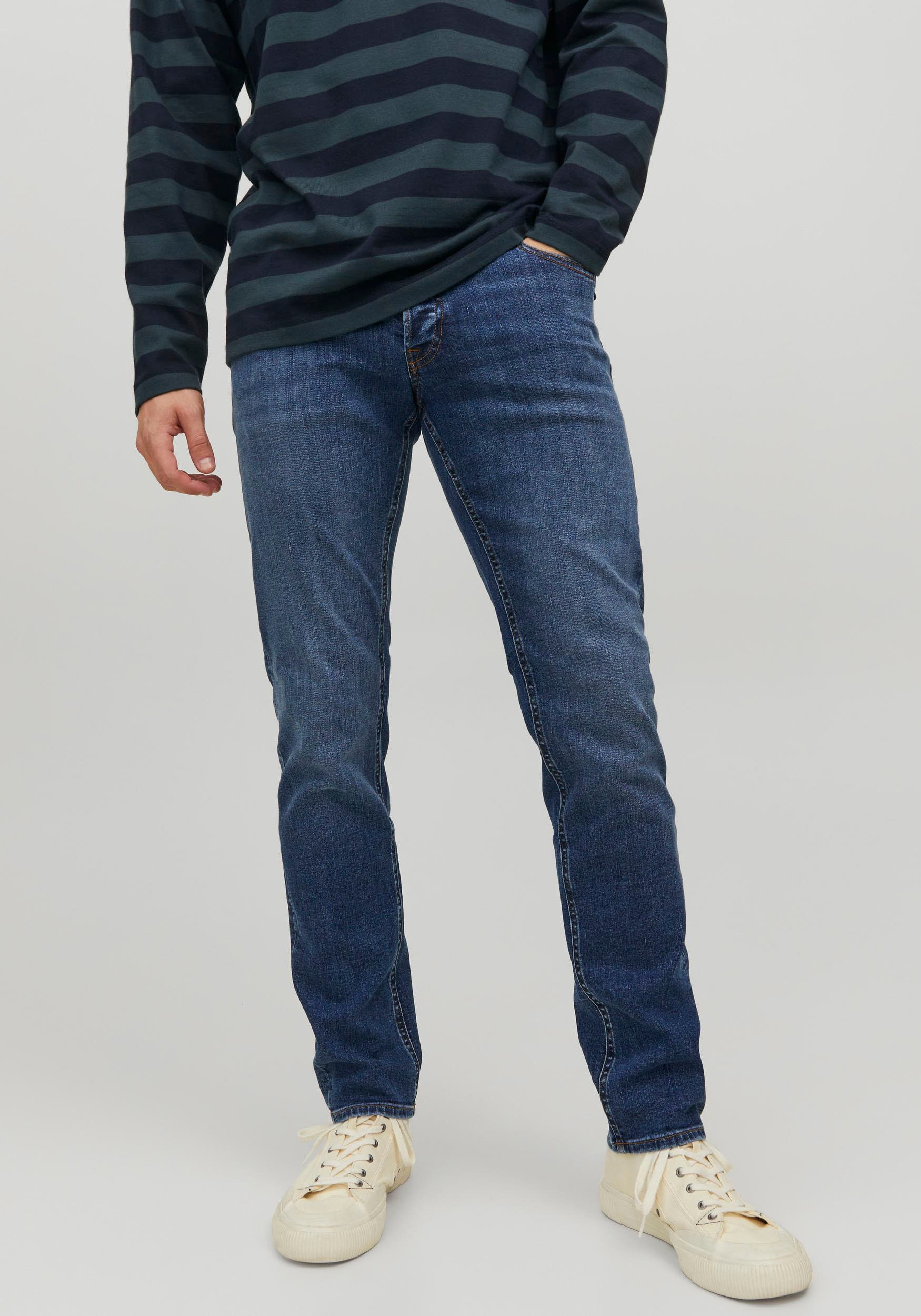 Jack & Jones Slim-fit-Jeans »JJ JJIGLENN JJORIGINAL« von jack & jones