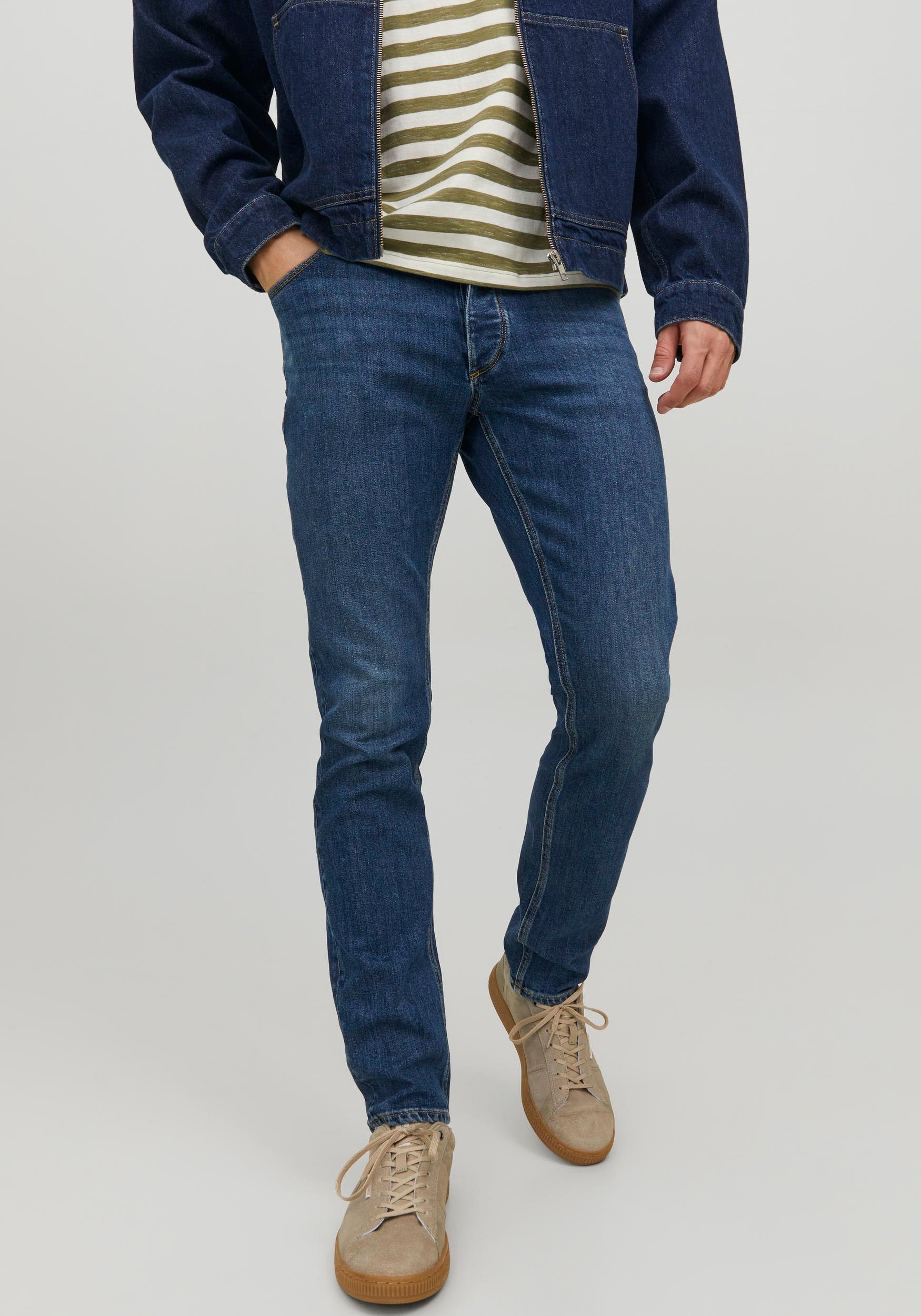 Jack & Jones Slim-fit-Jeans »JJIGLENN JJEVAN JJ 677 NOOS« Jack & Jones Slim-fit-Jeans »JJIGLENN JJEVAN JJ 677 NOOS« von jack & jones