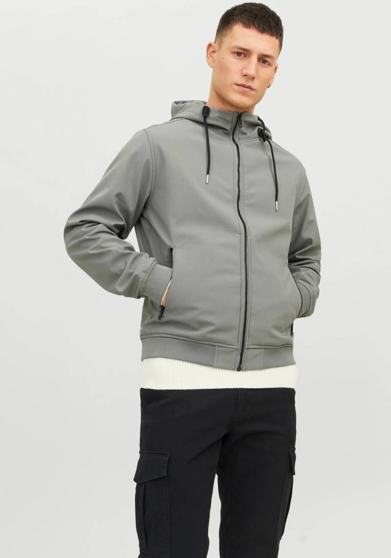 Jack & Jones Softshelljacke »JJEBASIC SOFTSHELL HOOD NOOS«, mit Kapuze von jack & jones