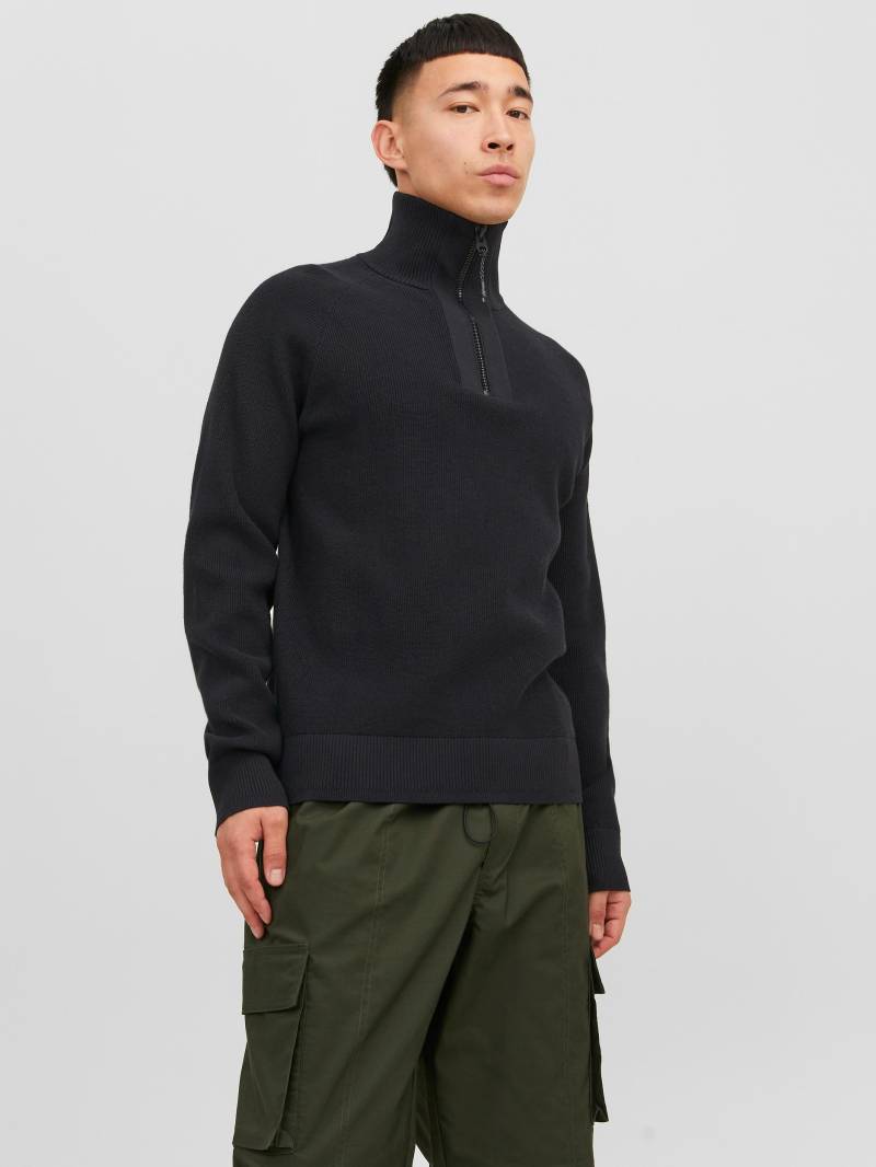 Jack & Jones Stehkragenpullover »JCOFILO KNIT HALF ZIP SN« von jack & jones