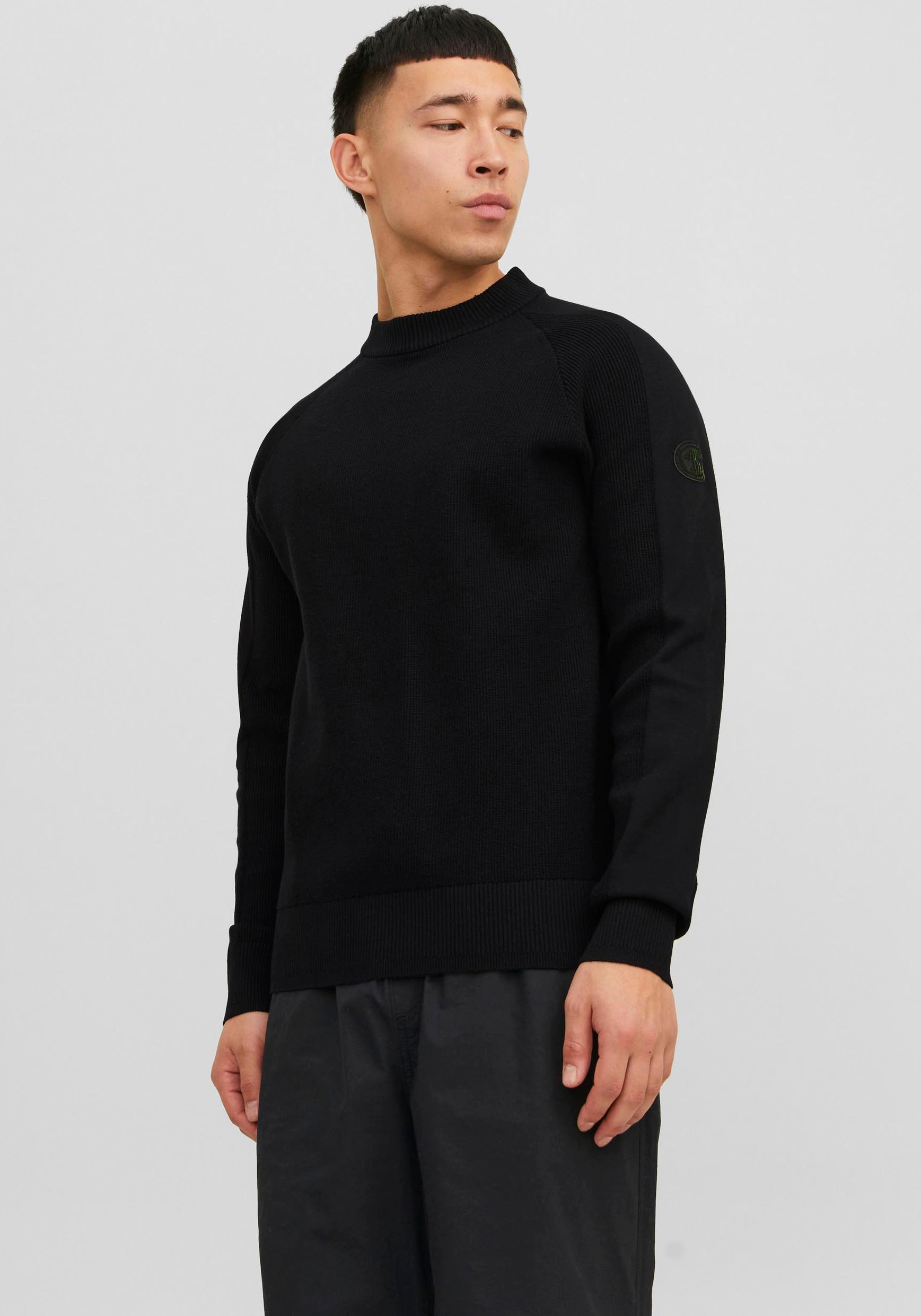 Jack & Jones Stehkragenpullover »JCOFILO KNIT MOCK NECK SN« von jack & jones