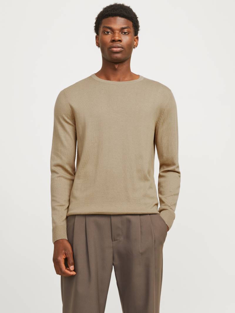 Jack & Jones Strickpullover »JJEEMIL KNIT CREW NECK NOOS«, mit Rundhalsausschnitt von jack & jones