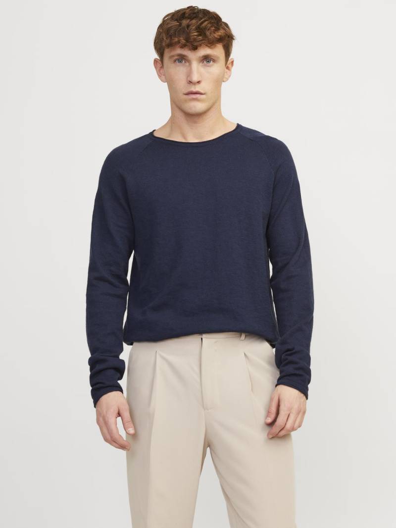 Jack & Jones Strickpullover »JJELINEN KNIT CREW NECK SN« von jack & jones