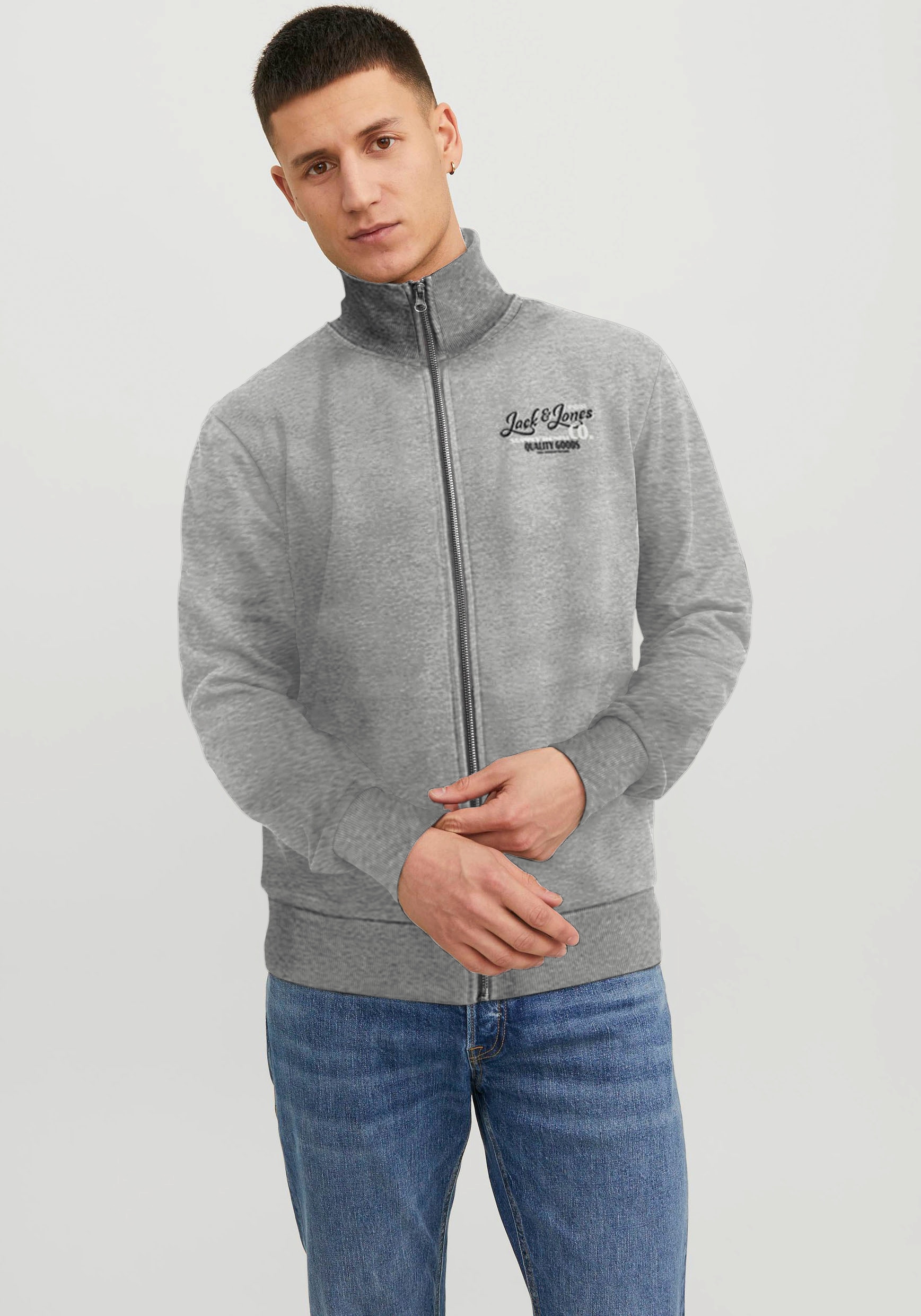Jack & Jones Sweatjacke »JJ JJANDY SWEAT ZIP HIGH NECK« Jack & Jones Sweatjacke »JJ JJANDY SWEAT ZIP HIGH NECK« von jack & jones