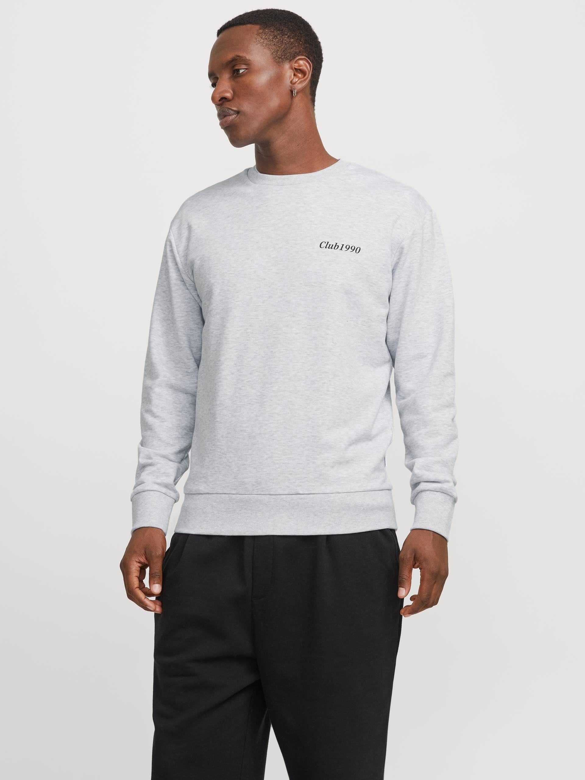 Jack & Jones Sweatshirt »JJEBRADLEY GRAPHIC SWEAT CREW NOOS«, mit Front und Back Print von jack & jones