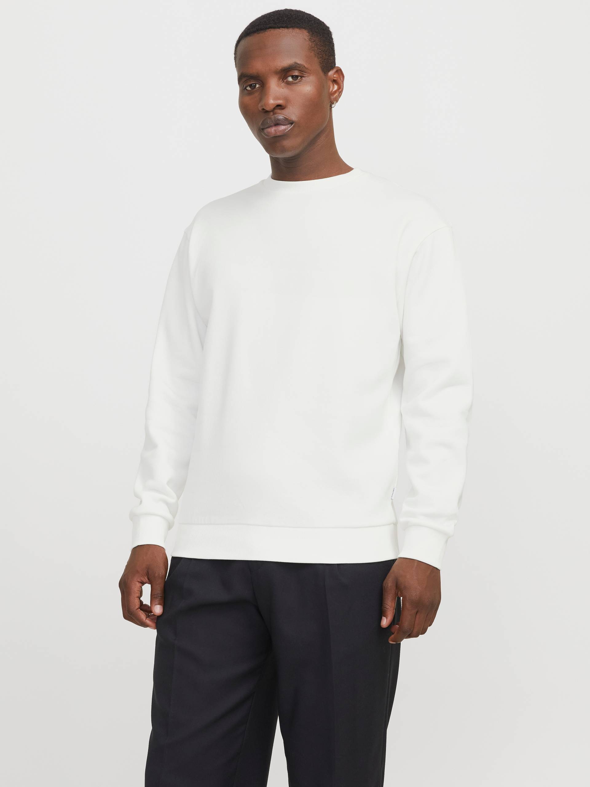 Jack & Jones Sweatshirt »JJEBRADLEY SWEAT CREW NOOS«, mit Rippbündchen von jack & jones