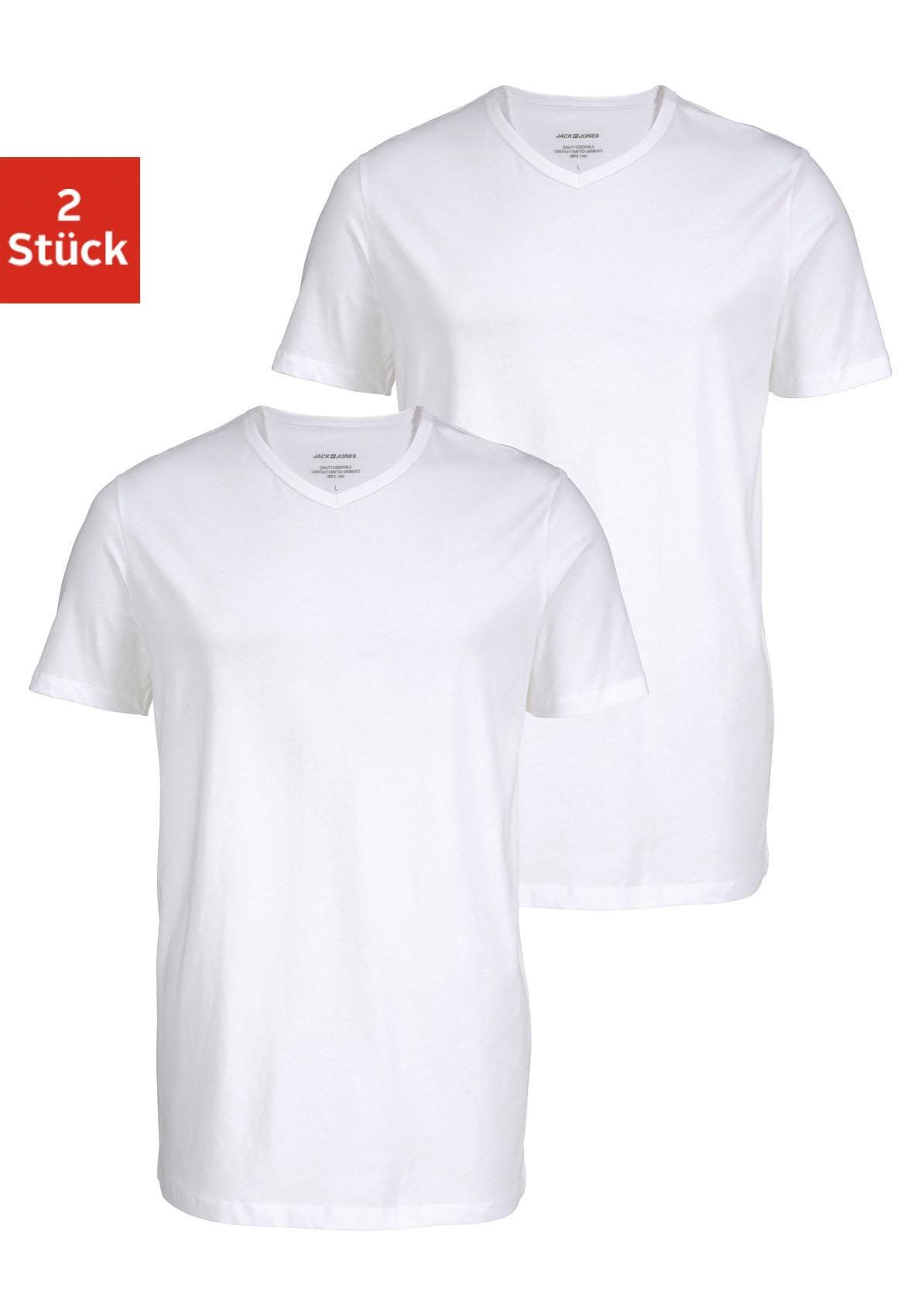 Jack & Jones T-Shirt »V-Neck« von jack & jones