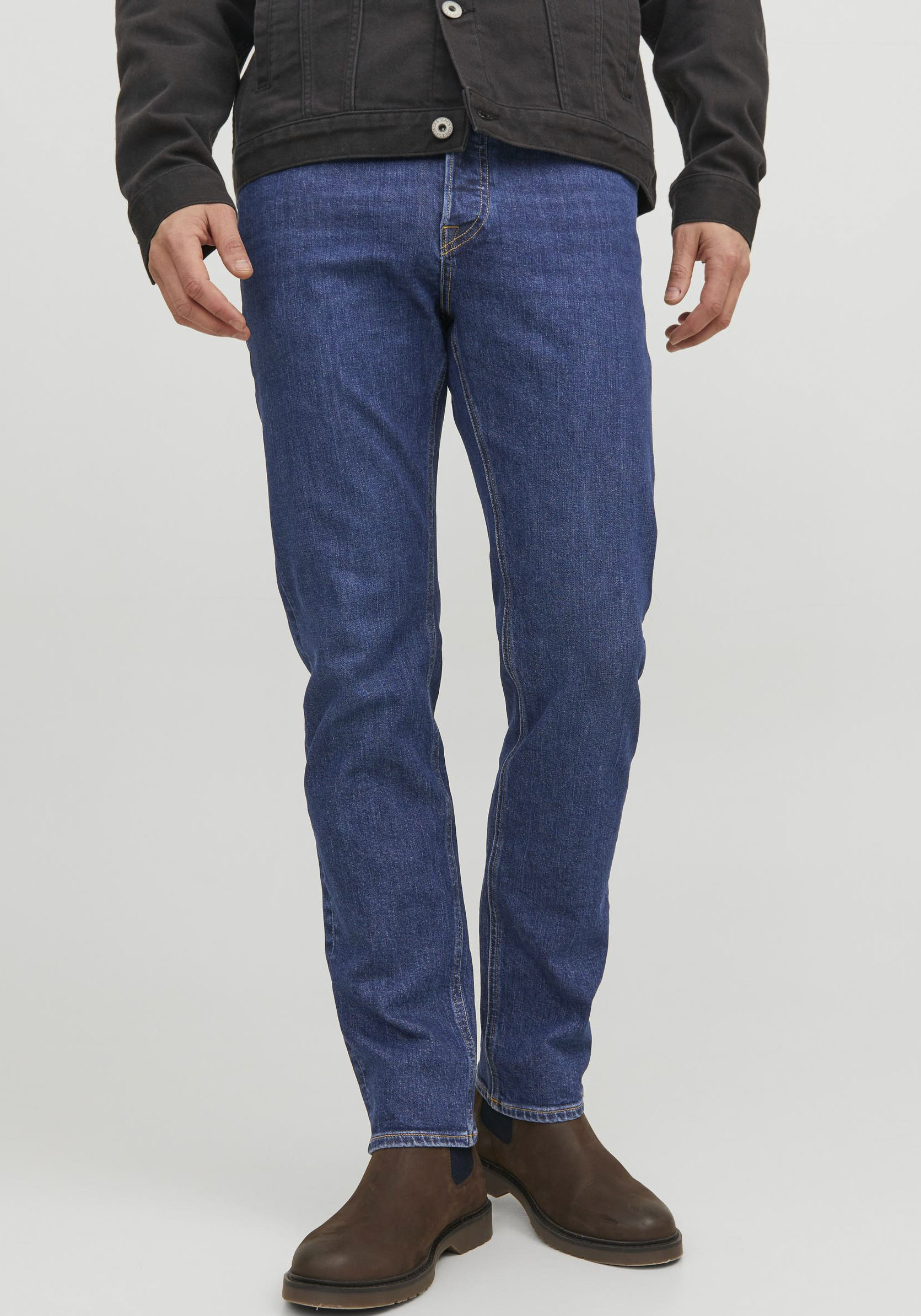 Jack & Jones Tapered-fit-Jeans »JJIMIKE JJORIGINAL AM 385 NOOS« von jack & jones