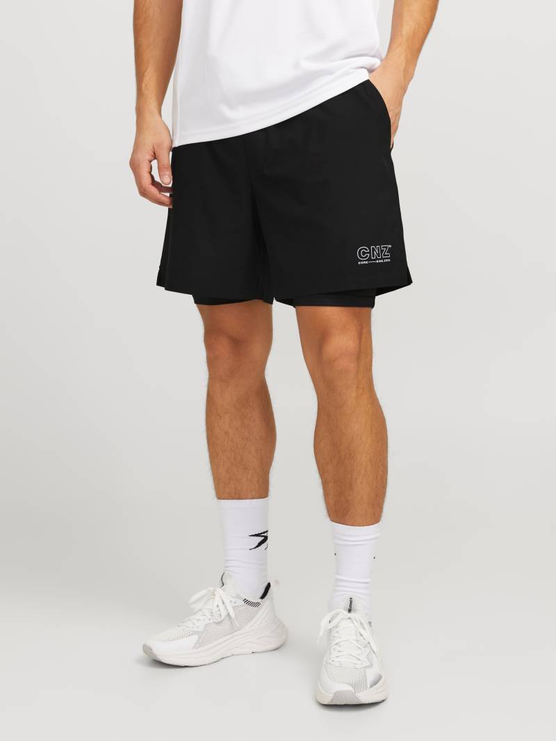 Jack & Jones Trainingsshorts »JCOCNZ SHORTS WITH INNER TIGHTS NOOS« von jack & jones