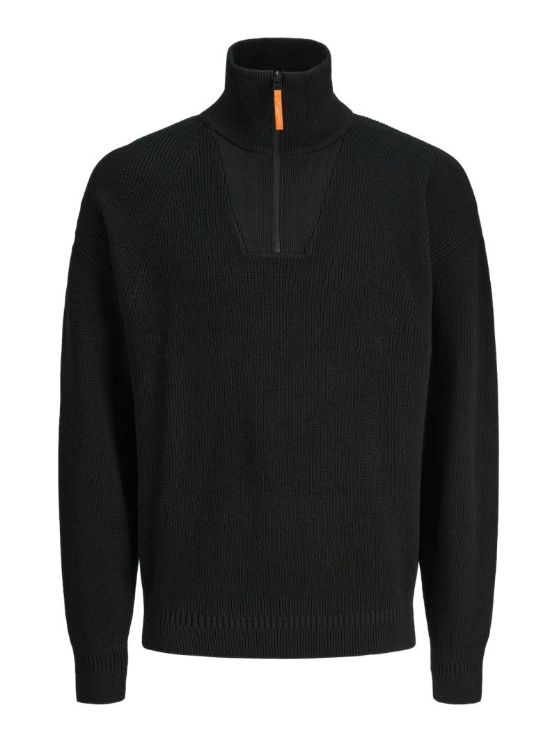 Jack & Jones Troyer »JCOOUTDOOR KNIT HALF ZIP HIGH NECK SN« von jack & jones